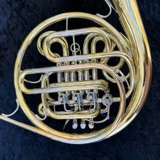 Paxman 20MYDC - F/Bb Double French Horn - Yellow Brass - Detachable Bell - Unlacquered Finish