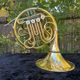 Paxman 20MYDC - F/Bb Double French Horn - Yellow Brass - Detachable Bell - Unlacquered Finish