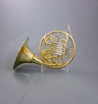 Paxman 27MYDC - F/Bb Double French Horn - Yellow Brass - Detachable Bell - Unlacquered Finish