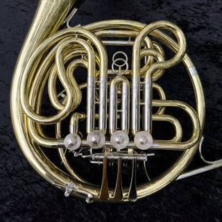 Paxman Academy - F/Bb Double French Horn - Yellow Brass - Fixed Bell - Lacquered Finish