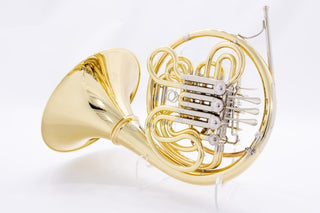 Paxman Series 4 - F/Bb Double French Horn - Yellow Brass - Detachable Bell - Lacquered Finish