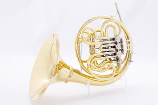 Paxman Series 4 - F/Bb Double French Horn - Yellow Brass - Detachable Bell - Lacquered Finish