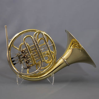Ricco Kühn W 293 Innovation - F/Bb Double French Horn - Detachable Bell Unlacquered Finish - Houghton Horns