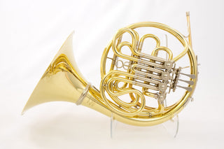 Ricco Kühn W 293 Innovation - F/Bb Double French Horn - Yellow Brass - Detachable Bell - Unlacquered Finish - Houghton Horns