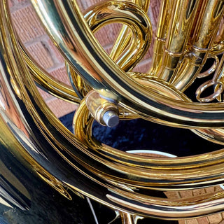 S.E. Shires Custom Series Model SHR200 - U - F/Bb Double French Horn - Detachable Bell Unlacquered Finish - Houghton Horns