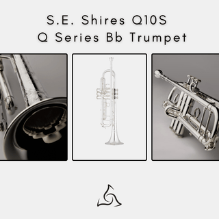 S.E. Shires Q10S Q Series B - flat Trumpet - Houghton Horns