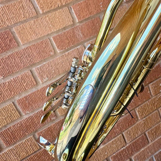 S.E. Shires Q20 - F/Bb Double French Horn - Yellow Brass - Detachable Bell - Lacquered Finish - Houghton Horns