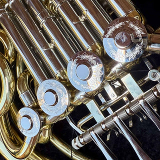 S.E. Shires Q21 - F/Bb Double French Horn - Yellow Brass - Detachable Bell - Lacquered Finish - Houghton Horns
