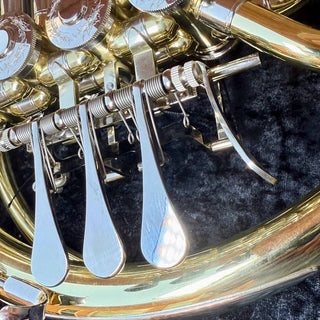 S.E. Shires Q21 - F/Bb Double French Horn - Yellow Brass - Detachable Bell - Lacquered Finish - Houghton Horns