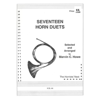 Seventeen Horn Duets, arr. Marvin Howe - Houghton Horns