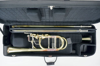 Special Order a Marcus Bonna Double Case for Detachable Bell Tenor and Detachable Bell Bass Trombone - Houghton Horns