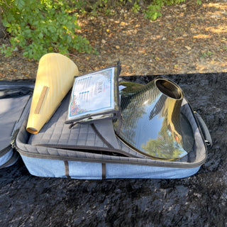 Special Order Colors - Marcus Bonna MB Square Backpack Bag - Detachable Bell French Horn Case