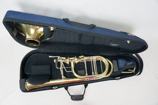 Special Order Colors - Marcus Bonna MB Baby - Detachable Bell Tenor Trombone Case - Houghton Horns
