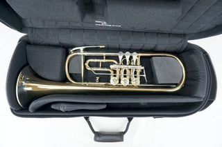 Special Order - Marcus Bonna MB - Case for 1 Rotary Trumpet with 2 Backpack Straps - Houghton Horns