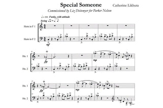Special Someone for Two Horns by Catherine Likhuta - Houghton Horns