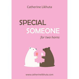 Special Someone for Two Horns by Catherine Likhuta - Houghton Horns