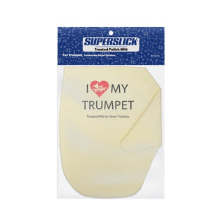 Superslick "I Love My Trumpet" Polish Mitt - Houghton Horns