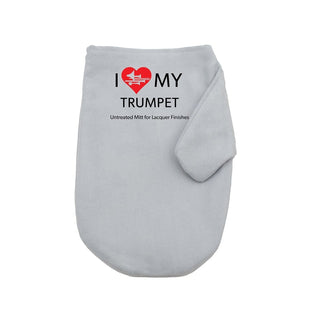 Superslick "I Love My Trumpet" Polish Mitt - Houghton Horns