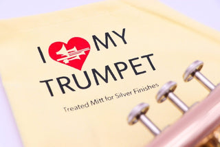 Superslick "I Love My Trumpet" Polish Mitt - Houghton Horns