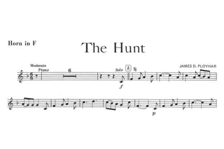 The Hunt for Horn and Piano by James D. Ployhar - Houghton Horns
