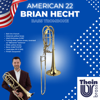 Thein "American 22" Brian Hecht Bass Trombone