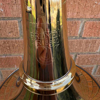 Thein New York Eb - Alto Trombone - Gold Brass Cut Bell Lacquered - Houghton Horns