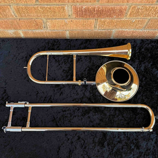 Thein New York Eb - Alto Trombone - Gold Brass Cut Bell Lacquered - Houghton Horns