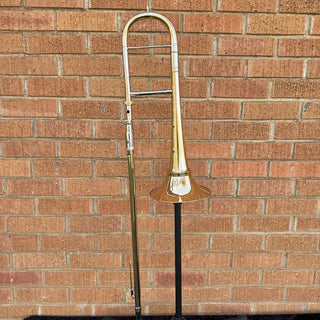 Thein New York Eb - Alto Trombone - Gold Brass Cut Bell Lacquered - Houghton Horns