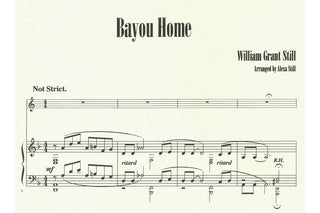 Three Songs for Horn and Piano by William Grant Still - Houghton Horns