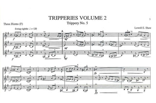 Tripperies Vol. 2 for Horn Trio by Lowell E. Shaw - Houghton Horns