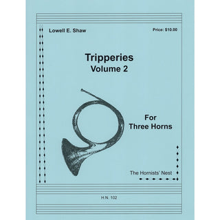 Tripperies Vol. 2 for Horn Trio by Lowell E. Shaw - Houghton Horns