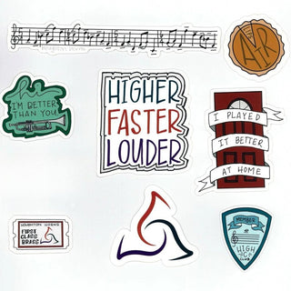 Trumpet Sticker Pack - Houghton Horns