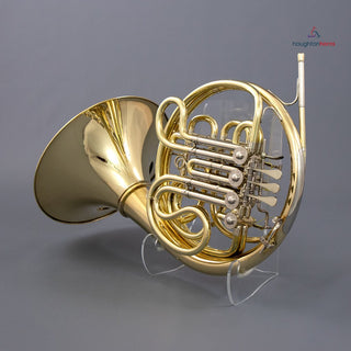 Verus Chicago - F/Bb Double French Horn - Yellow Brass - Detachable Bell - Unlacquered Finish - Houghton Horns
