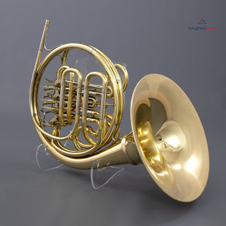 Verus Chicago - F/Bb Double French Horn - Yellow Brass - Detachable Bell - Unlacquered Finish - Houghton Horns