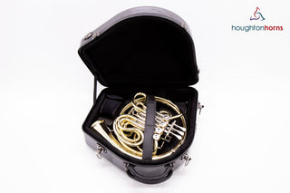 Verus K - F/Bb Double French Horn - Yellow Brass - Detachable Bell - Unlacquered Finish - Houghton Horns