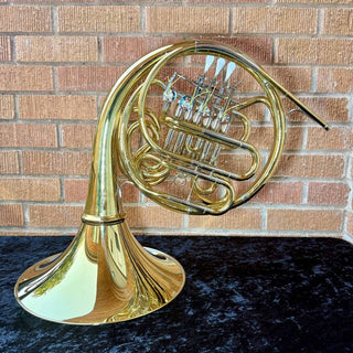Verus K - F/Bb Double French Horn - Yellow Brass - Detachable Bell - Unlacquered Finish - Houghton Horns