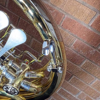 Verus K - F/Bb Double French Horn - Yellow Brass - Detachable Bell - Unlacquered Finish - Houghton Horns