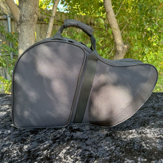 Verus Scholar - 3/4 Scale F Single French Horn - Yellow Brass - Fixed Bell - Lacquered Finish - Houghton Horns