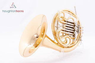 Verus VG - F/Bb Double French Horn - Gold Brass - Fixed Bell - Lacquered Finish - Houghton Horns