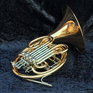 Verus VG - F/Bb Double French Horn - Gold Brass - Fixed Bell - Lacquered Finish - Houghton Horns