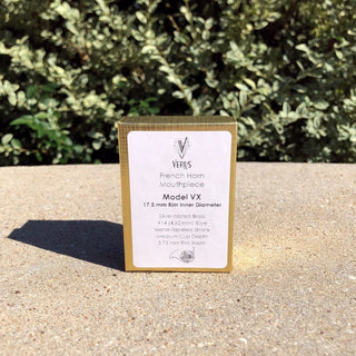 Verus VX - French Horn One - Piece Mouthpiece - Houghton Horns