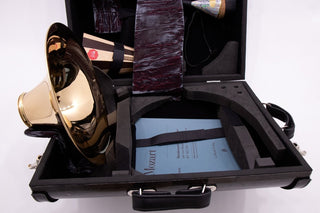 Wiseman Wooden - Detachable Bell French Horn Case - Model B (For French Horns with Tall Bells) - Houghton Horns