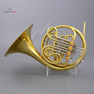 XO 1650 - F/Bb Double French Horn - Yellow Brass - Fixed Bell - Lacquered Finish - Houghton Horns