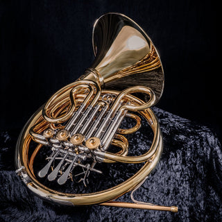 XO 1650D - F/Bb Double French Horn - Yellow Brass - Detachable Bell - Lacquered Finish - Houghton Horns