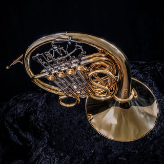 XO 1650D - F/Bb Double French Horn - Yellow Brass - Detachable Bell - Lacquered Finish - Houghton Horns