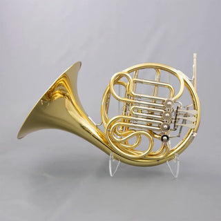 Yamaha YHR-567 - F/Bb Double French Horn - Yellow Brass - Fixed Bell - Lacquered Finish (Special Order)