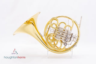 Yamaha YHR - 671 - F/Bb Double French Horn - Yellow Brass - Fixed Bell - Lacquered Finish (Special Order) - Houghton Horns