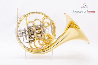 Yamaha YHR - 671 - F/Bb Double French Horn - Yellow Brass - Fixed Bell - Lacquered Finish (Special Order) - Houghton Horns
