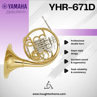 Yamaha YHR - 671D Detachable Bell Double Horn - Houghton Horns