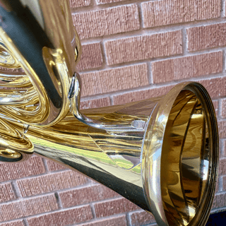 Yamaha YHR - 671D - F/Bb Double French Horn - Yellow Brass - Detachable Bell - Lacquered Finish - Houghton Horns
